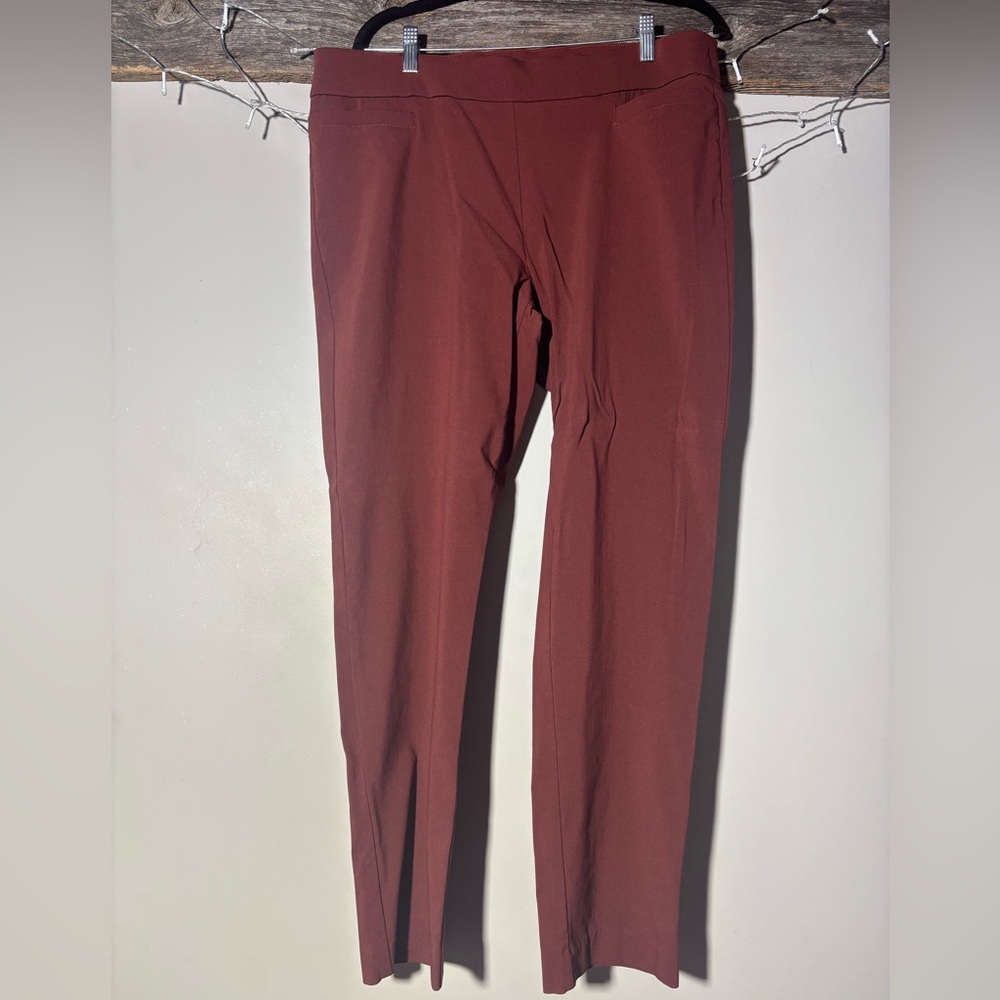 Kim Rogers Women’s Deep Red Dress Pants